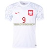 Original Fußballtrikot Polen LEWANDOWSKI 9 Heimtrikot WM 2022 Für Herren